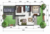 Denah untuk Rumah Tipe 36