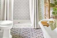 Two Great Bathroom Floor Tile Ideas