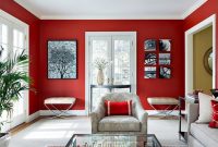 Red Living Room Walls